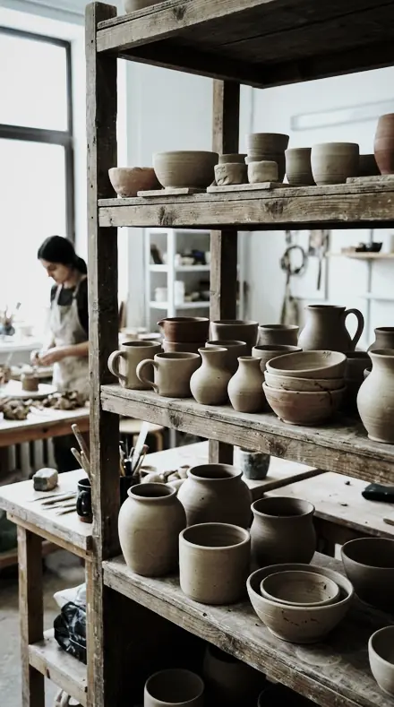 Bright Nickel applied to The glaze, cool and clean