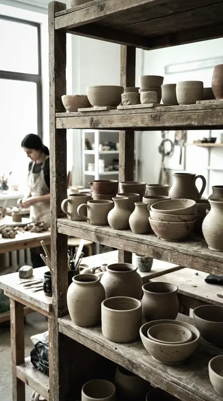 Cold Metal applied to The glaze, cool and clean